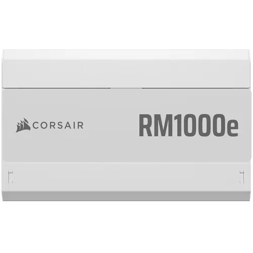 CORSAIR RM1000e White, 1000 Watt, Cybenetics Gold Certified, Fully Modular - image 1
