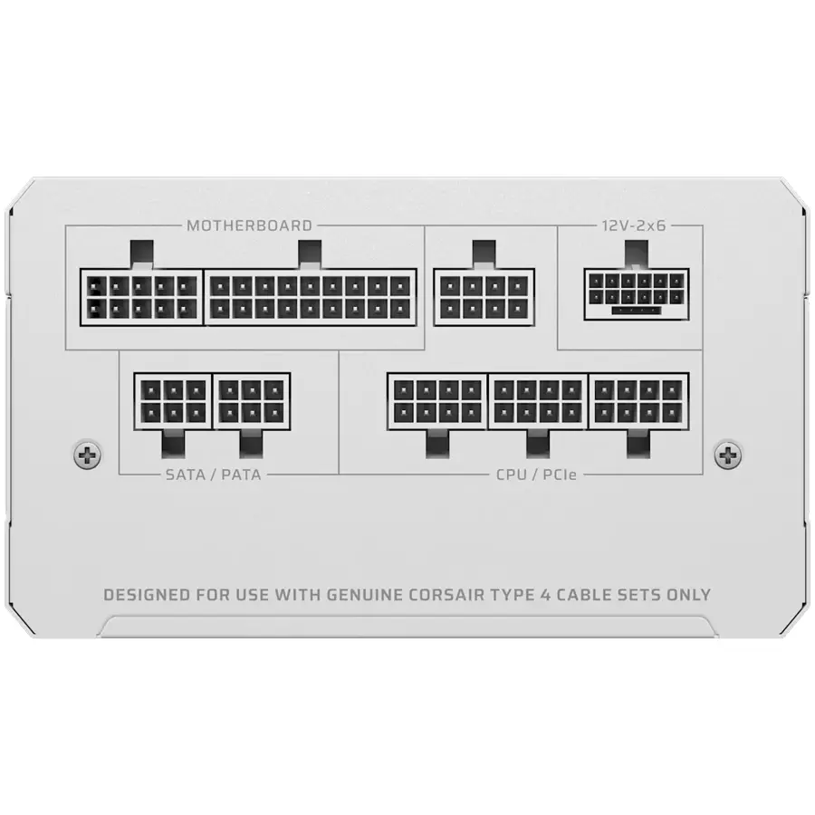 CORSAIR RM1000e White, 1000 Watt, Cybenetics Gold Certified, Fully Modular - image 2