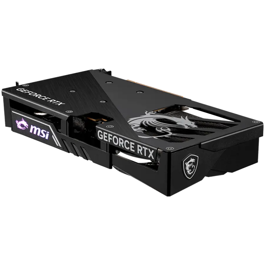 MSI Video Card NVIDIA GeForce RTX 5060 8G GAMING OC, 8GB GDDR7, 128-bit, 2640 MHz Boost, 3840 CUDA Cores, PCIe 5.0 (x8), 3x DP 2.1b, HDMI 2.1b, RAY TRACING, Dual Fan, 155W TDP, 8-pin PCIe Power, G-SYNC, 2-Slot, 3Y - image 2