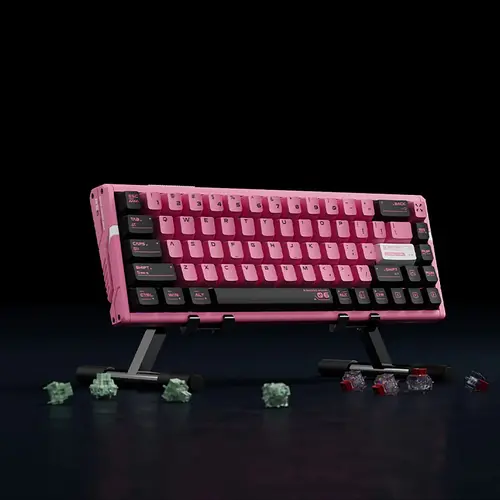 ATK професионална геймърска механична клавиатура Professional Gaming Mechanical Keyboard RS6 Ultra - 8K, TTC RGB Magneto [Linear] - Sakura Warrior - image 1
