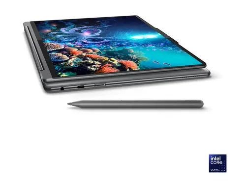 LENOVO Yoga 9 2-in-1 Aura Edition Core Ultra 7 258V 14inch WQUXGA OLED 400N Touch 32GB DDR5 1TB PCIe W11H Luna Grey - image 5