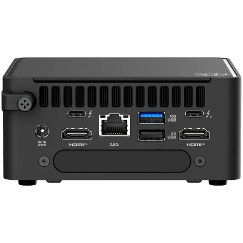ASUS NUC 15 PRO/RNUC15CRHU500002/Ultra 5 225H 28W/Intel Arc graphics/χωρίς RAM/χωρίς αποθηκευτικό χώρο/Intel Wi-Fi 7 BE201/USB Σύνολο - 7/4 USB - 4