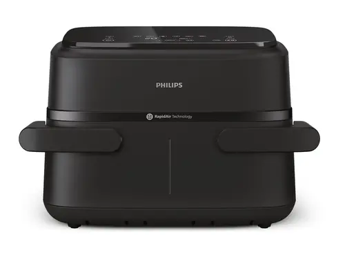 PHILIPS Airfryer Series 1000 7.1 литра Технология RapidAir LED дисплей двойна кошница