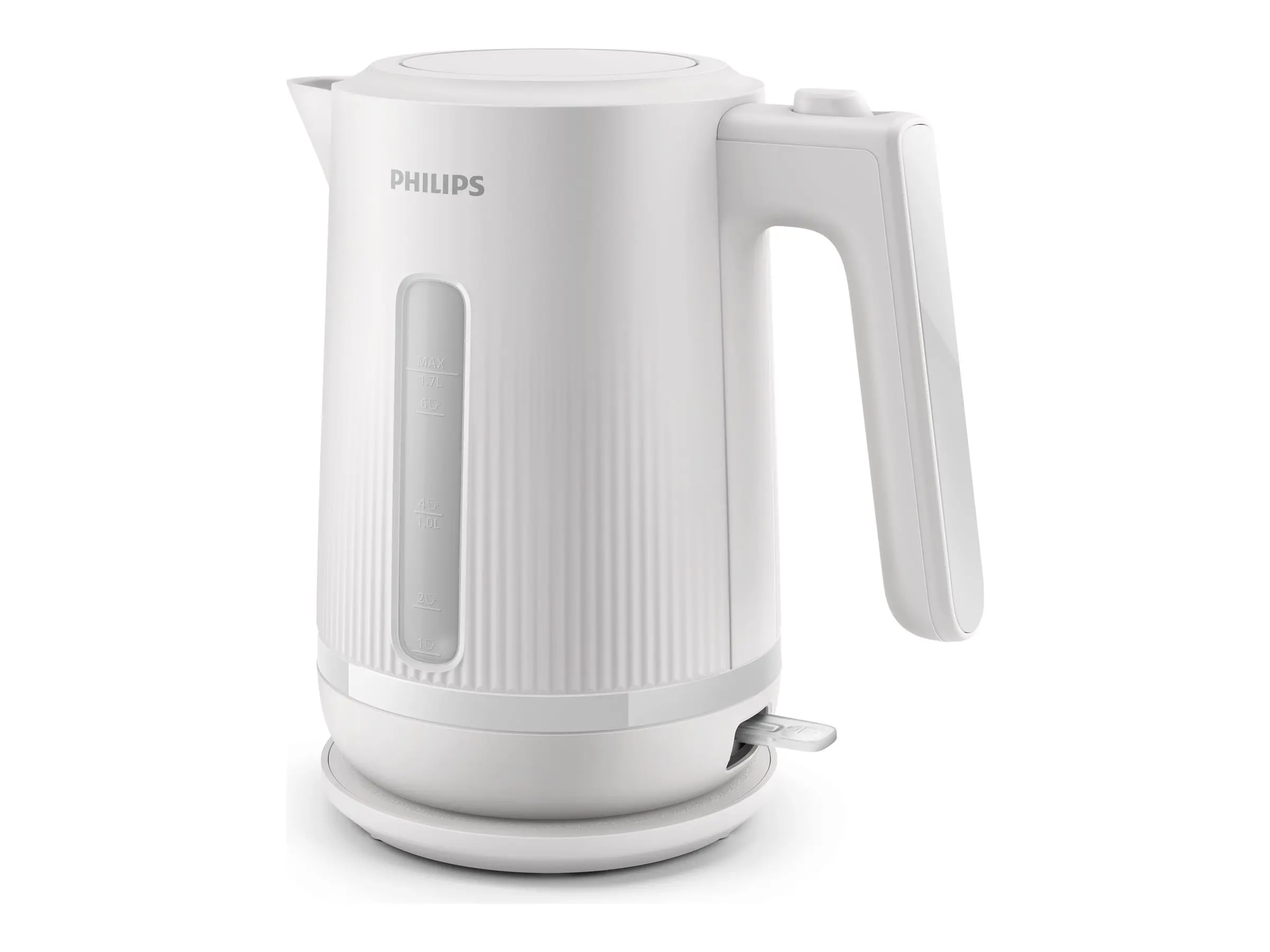 PHILIPS Електрическа кана 1.7л капак с пружина автоматично изключване при 100C светлинен индикатор