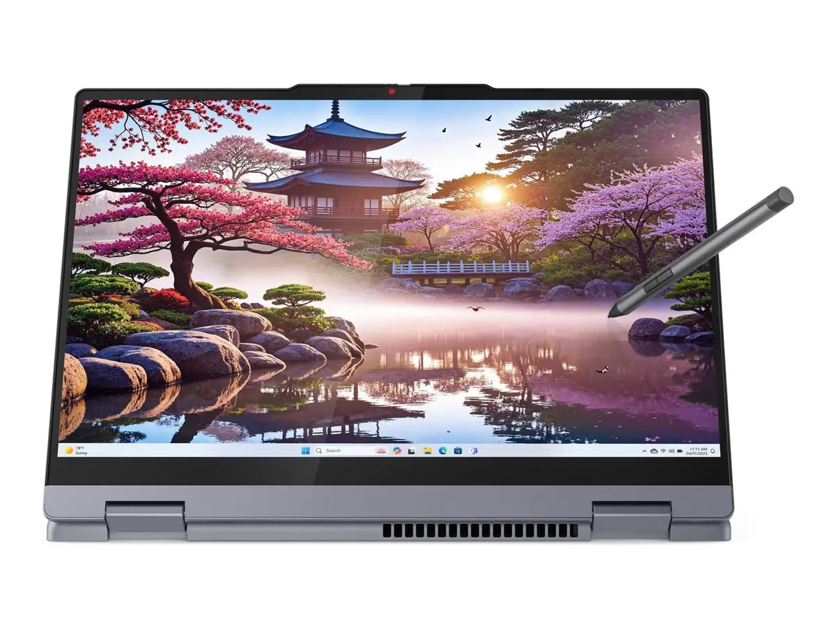 LENOVO IdeaPad 5 2-in-1 AMD Ryzen AI 5 340 14inch WUXGA Touch 16GB DDR5 512GB PCIe W11H Luna Grey - image 2