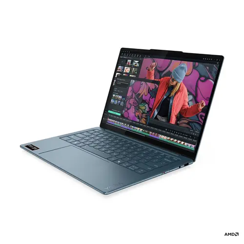 LENOVO Yoga Slim 7 AMD Ryzen AI 7 350 14inch WUXGA OLED 400N 32GB DDR5x 1TB PCIe W11H Tidal Teal - image 2
