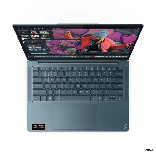 LENOVO Yoga Slim 7 AMD Ryzen AI 7 350 14inch WUXGA OLED 400N 32GB DDR5x 1TB PCIe W11H Tidal Teal - image 5