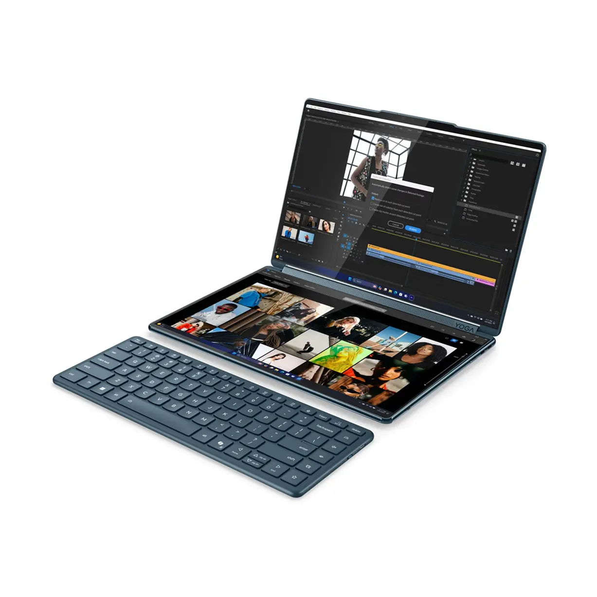 LENOVO Yoga Book 9 Intel Core Ultra 7 255H 14inch 2.8K OLED 500N 120Hz 32GB DDR5x 1TB PCIe W11H Tidal Teal - image 1