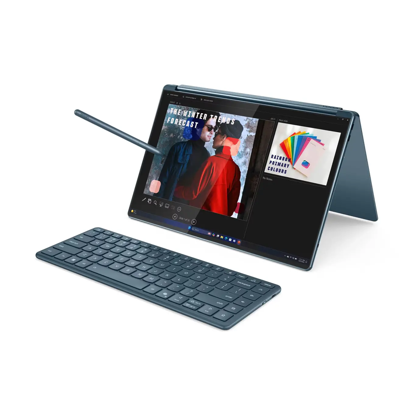 LENOVO Yoga Book 9 Intel Core Ultra 7 255H 14inch 2.8K OLED 500N 120Hz 32GB DDR5x 1TB PCIe W11H Tidal Teal - image 5