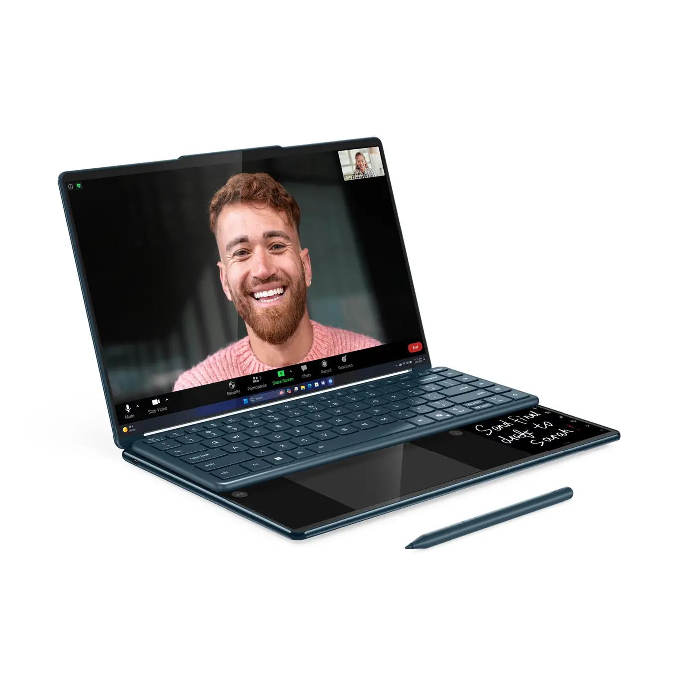 LENOVO Yoga Book 9 Intel Core Ultra 7 255H 14inch 2.8K OLED 500N 120Hz 32GB DDR5x 1TB PCIe W11H Tidal Teal - image 9