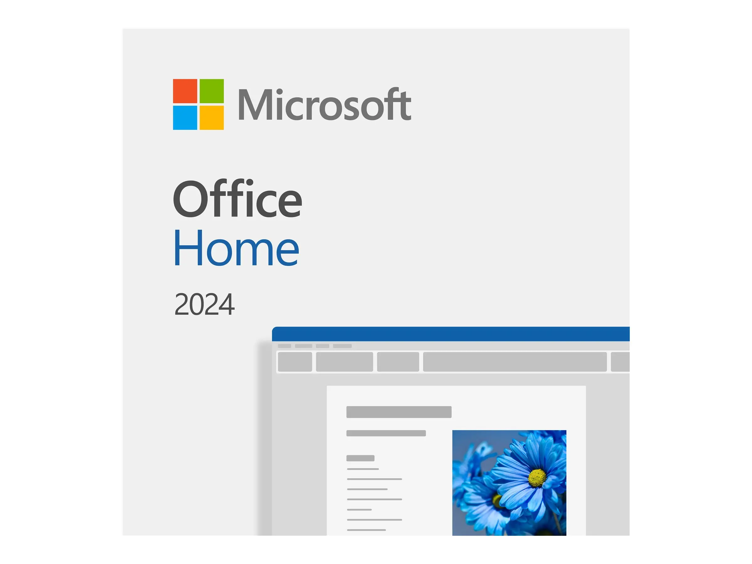 Електронен лиценз за ползване на програмен продукт, Microsoft Office Home 2024 All Languages EuroZone Online Product Key License 1 License Downloadable ESD NR