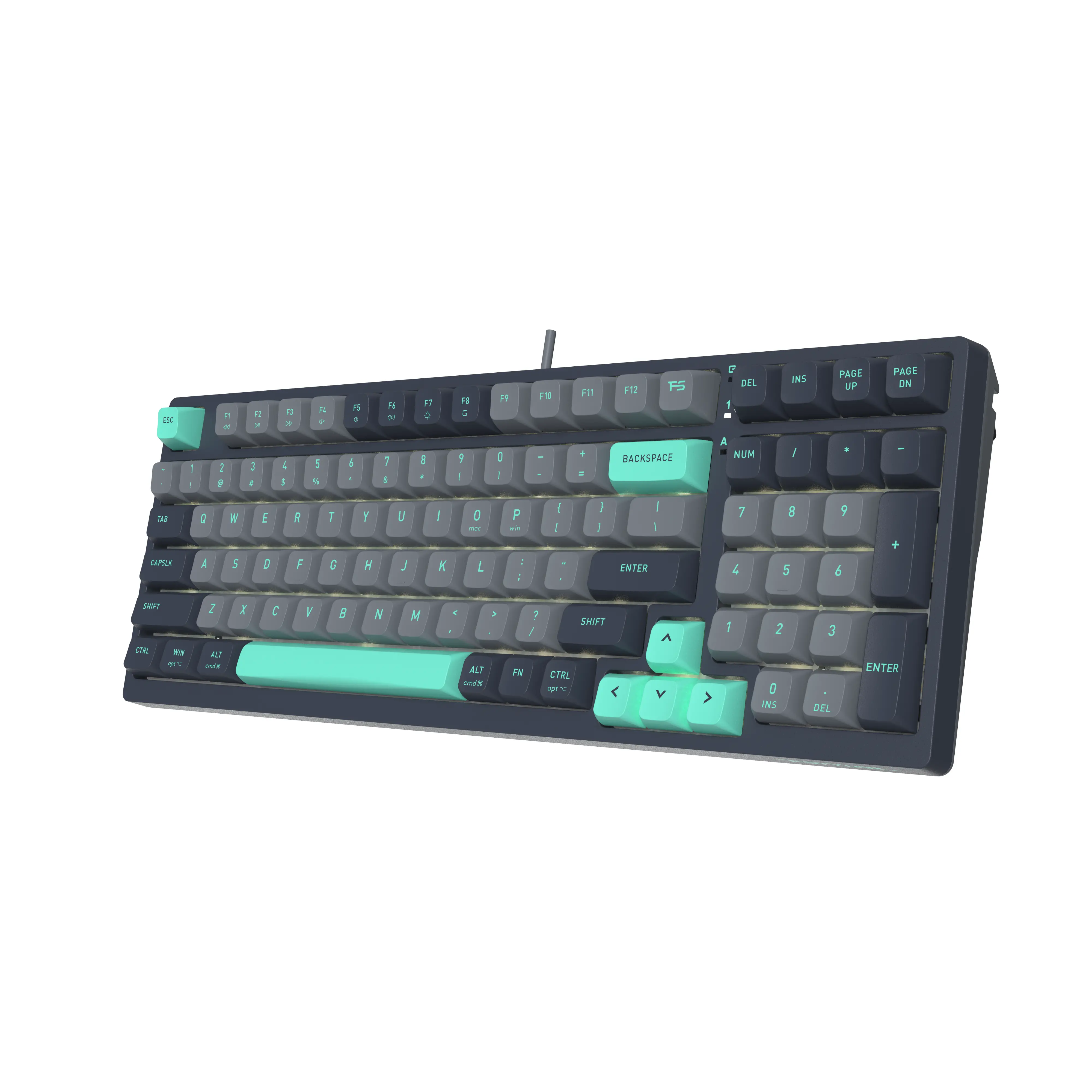 A4tech Fstyler FGS300 Panda Rock Механична TKL кирилизирана - image 1