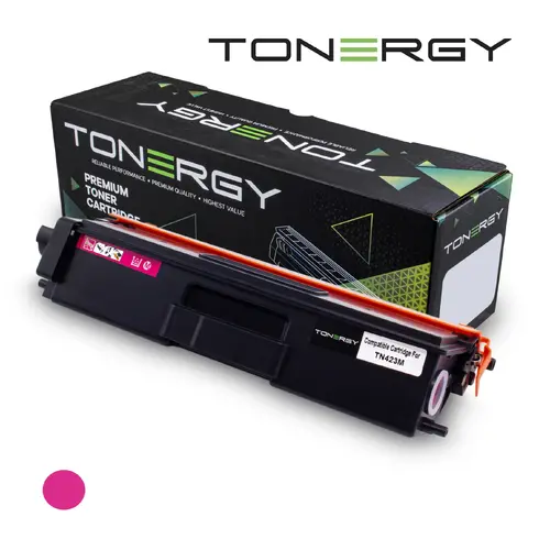 Tonergy съвместима Тонер Касета Compatible Toner Cartridge BROTHER TN423M Magenta, High Capacity 4k