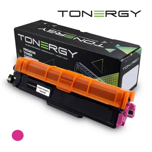 Tonergy συμβατό Toner Cartridge BROTHER TN247M Magenta, High Capacity 2.3k
