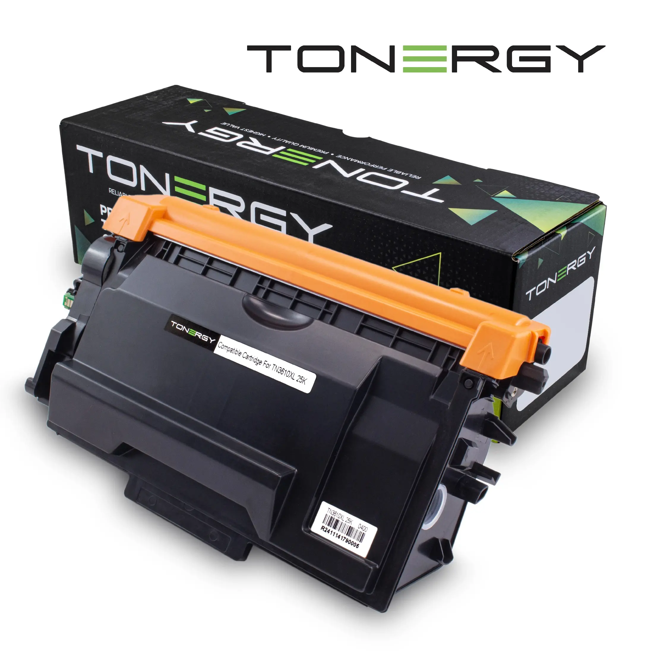 Tonergy съвместима Тонер Касета Compatible Toner Cartridge BROTHER TN-3610XL Black, Ultra High Capacity 25k