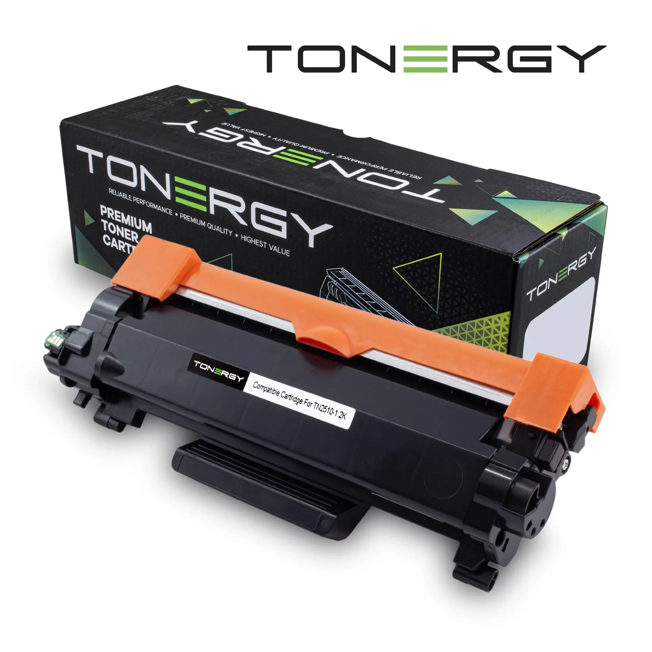 Tonergy cartuș de toner compatibil Compatible Toner Cartridge BROTHER TN-2510 Black, 1.2k