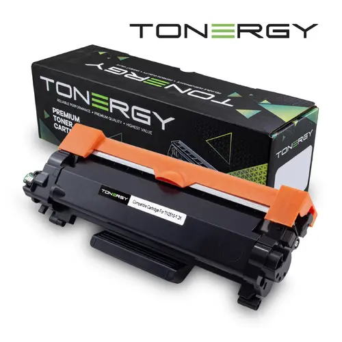 Tonergy cartuș de toner compatibil Compatible Toner Cartridge BROTHER TN-2510 Black, 1.2k - 1
