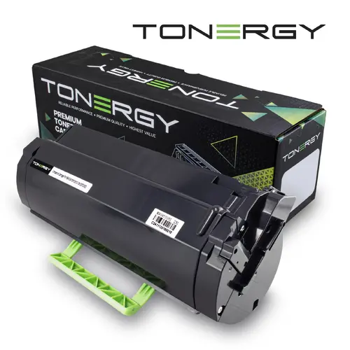 Tonergy compatibil Cartuș de toner Compatible Toner Cartridge LEXMARK 50F2X00, Capacitate mare 10k - 1