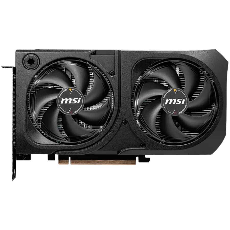MSI Video Card NVIDIA GeForce RTX 5060 Ti 8G SHADOW 2X OC PLUS, 8GB GDDR7, 128-bit, 2617 MHz Boost, 4608 CUDA Cores, PCIe 5.0 (x8), 3x DP 2.1b, HDMI 2.1b, RAY TRACING, Dual Fan, 180W TDP, 8-pin PCIe Power, G-SYNC, 2-Slot, 3Y - image 1