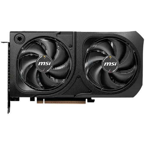 MSI Video Card NVIDIA GeForce RTX 5060 Ti 8G SHADOW 2X OC PLUS, 8GB GDDR7, 128-bit, 2617 MHz Boost, 4608 CUDA Cores, PCIe 5.0 (x8), 3x DP 2.1b, HDMI 2.1b, RAY TRACING, Dual Fan, 180W TDP, 8-pin PCIe Power, G-SYNC, 2-Slot, 3Y - image 1