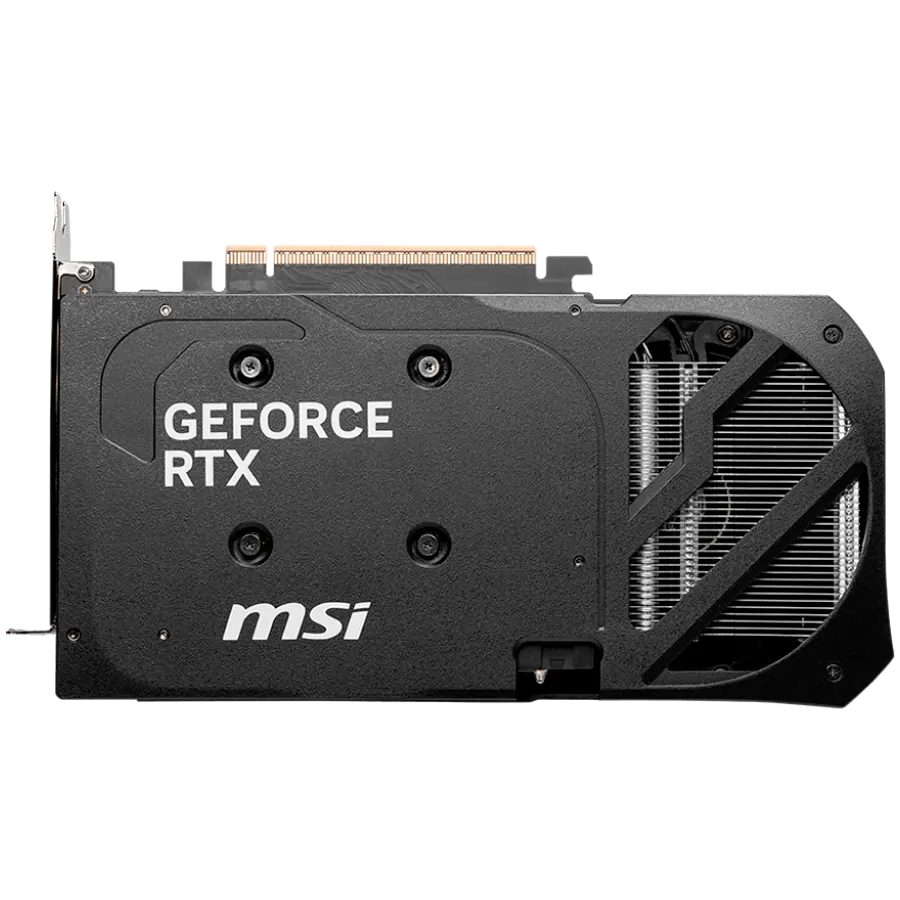 MSI Video Card NVIDIA GeForce RTX 5060 Ti 8G SHADOW 2X OC PLUS, 8GB GDDR7, 128-bit, 2617 MHz Boost, 4608 CUDA Cores, PCIe 5.0 (x8), 3x DP 2.1b, HDMI 2.1b, RAY TRACING, Dual Fan, 180W TDP, 8-pin PCIe Power, G-SYNC, 2-Slot, 3Y - image 3