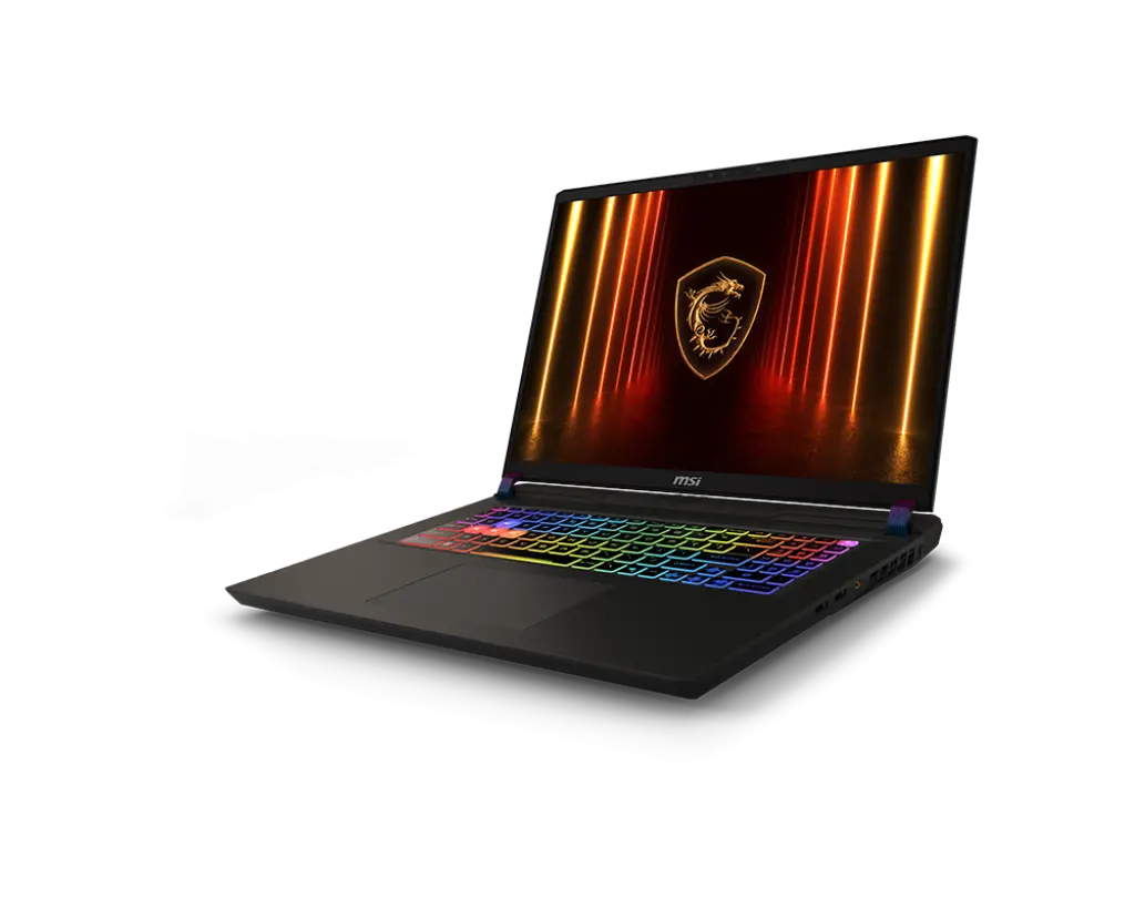 Лаптоп, MSI Vector 17 HX AI A2XWJG, NVIDIA GeForce RTX 5090 24GB GDDR7 1824 AI TOPS, Intel Core Ultra 9 275HX (24C/24T up to 5.4 GHz, 36 MB), 17" 16:10 QHD+(2560x1600), 240Hz, 32GB 2x16 Up to DDR5-6400 , 1TB PCIe Gen4x4 SSD, Intel Killer Wi-Fi 7, Windows 11 Home - image 1