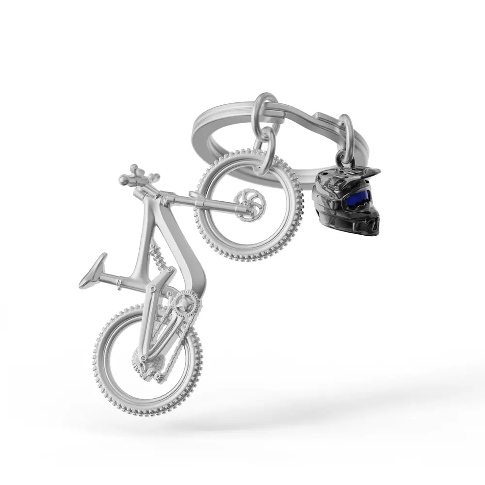 Breloc Metalmorphose Mountainbike & Helmet