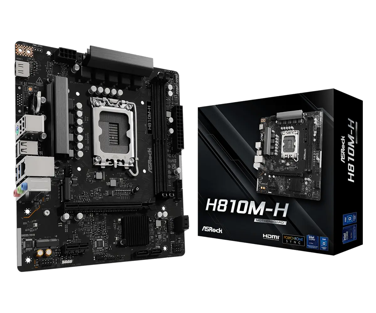 Дънна платка, ASROCK H810M-H - image 4