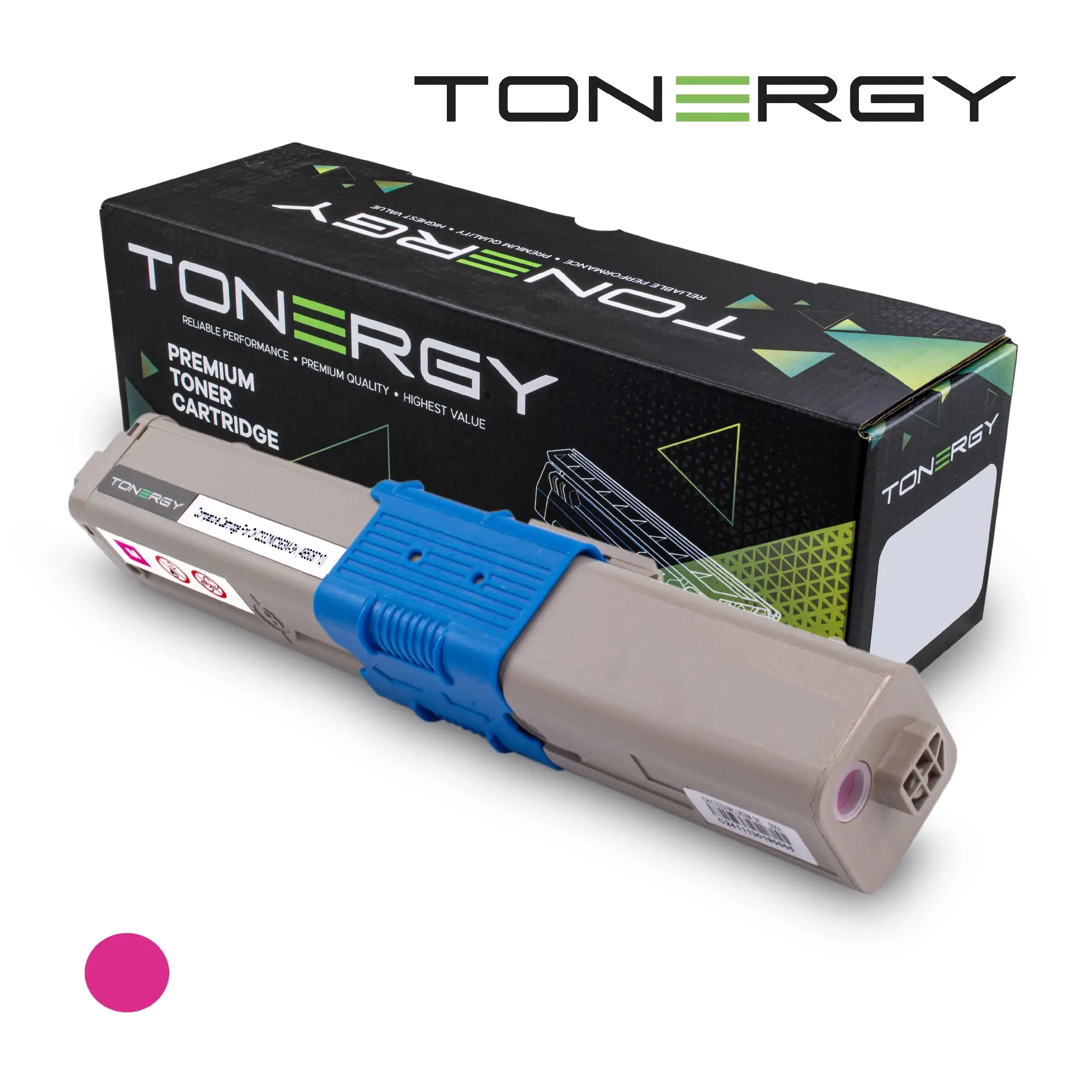 Tonergy съвместима Тонер Касета Compatible Toner Cartridge OKI 46508710 Magenta, 3k