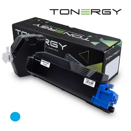 Tonergy συμβατή Κασέτα Τόνερ, συμβατή KYOCERA TK-5140 Κυανό, 5k - 1