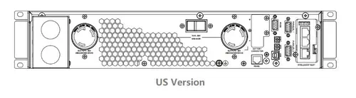 UPS Hikvision DS-UPS06K-R/T, 6000 VA/6000 W, Online ТЗИ,за рак, без батерии, IEC - image 1