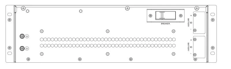 Блок батерии Hikvision, DS-UPSB09192A-R/TJ, 16 x 9Ah, за DS-UPS06K-R/TJL - image 1