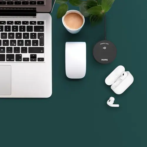 HAMA Безжично зарядно устройство Qi2, 15 W, черно, - image 22