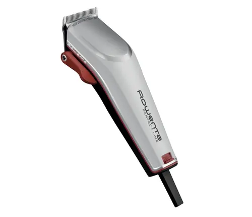 Машинка за подстригване, Rowenta TN1300F0 Hair Clipper Perfect Line 2 silver, 1 speed, 6 fix hair combs, micro setting (0,6-0,9-1.2mm), hair settings (0.6-25mm), heights hair clipper (9),corded, pouch, oil &cleaning brush - image 2