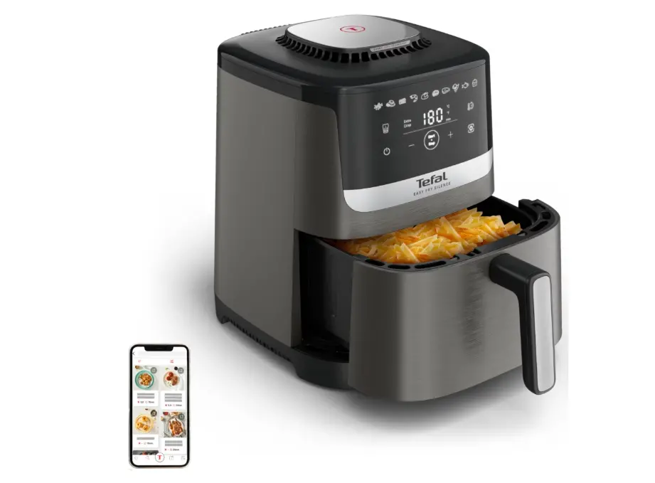 Уред за здравословно готвене, Tefal EY551HE0 Fry Easy Fry Silence Xl Coal E - image 1