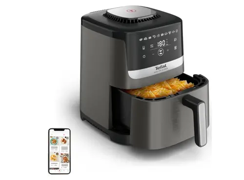 Aparat pentru gătit sănătos, Tefal EY551HE0 Fry Easy Fry Silence Xl Coal E - 2