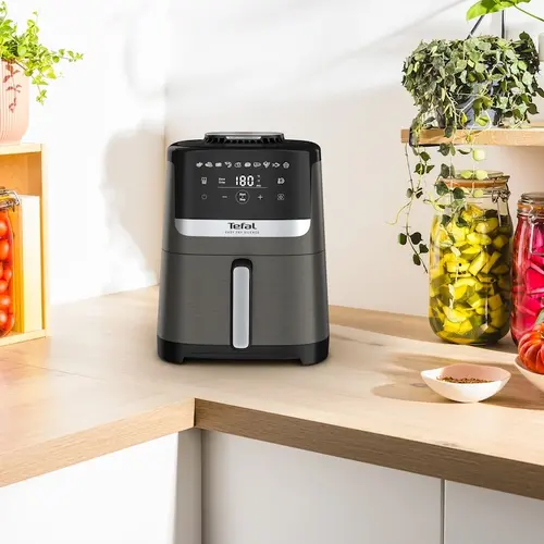Aparat pentru gătit sănătos, Tefal EY551HE0 Fry Easy Fry Silence Xl Coal E - 4