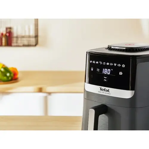 Aparat pentru gătit sănătos, Tefal EY551HE0 Fry Easy Fry Silence Xl Coal E - 5