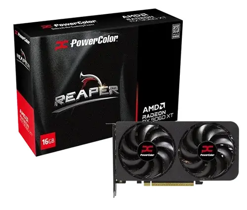 Видео карта PowerColor RADEON RX 9060 XT Reaper 16GB GDDR6 - image 5