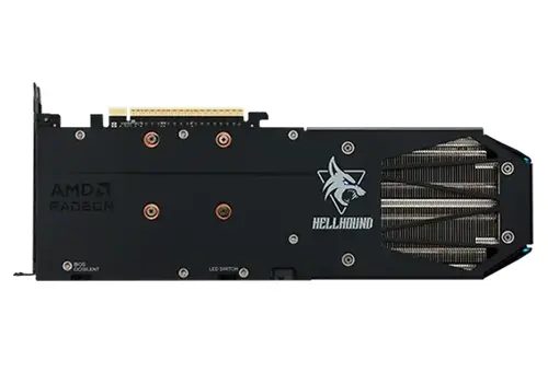 Видео карта PowerColor RADEON RX 9060 XT Hellhound OC 8GB GDDR6 - image 3