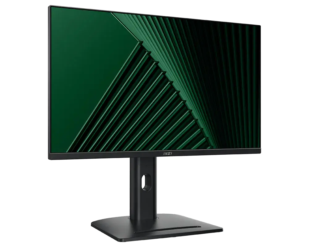 Монитор, MSI PRO MP275PG, 27", 1ms, 100Hz, IPS, 1920x1080 (FHD), 16:9, FLAT, Adaptive-Sync, MSI Power Link, EyesErgo, 78% SRGB, AG, 300 nits, 1000:1, DP (1.2a), HDMI 1.4b, VGA, Line-in, Speakers 2x2W, Pivot, Heigh Adj. 130 mm, VESA, Black, 6.03kg - image 2