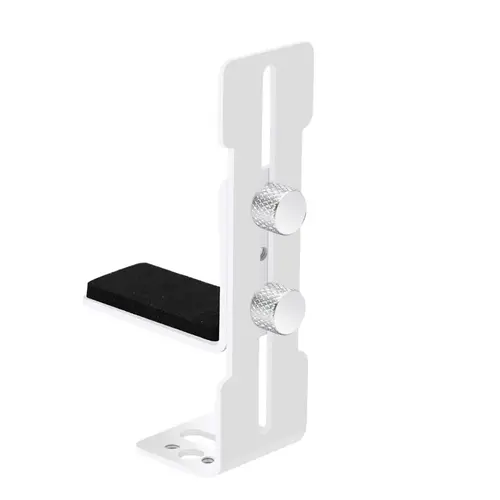 Suport pentru placă video Estillo 12cm, Aluminiu, Alb - 1