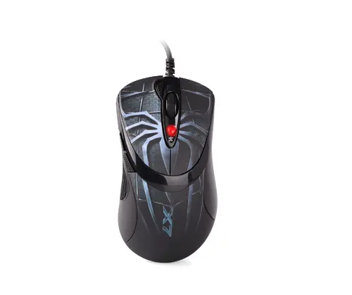 A4tech X7 Blue Spider Mouse laser Oscar de gaming XL-747H, 3600 dpi - 1