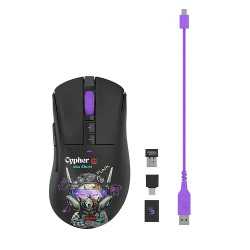 A4tech Bloody R73 Pro Cypher Ghost Ασύρματο οπτικό gaming ποντίκι - 3