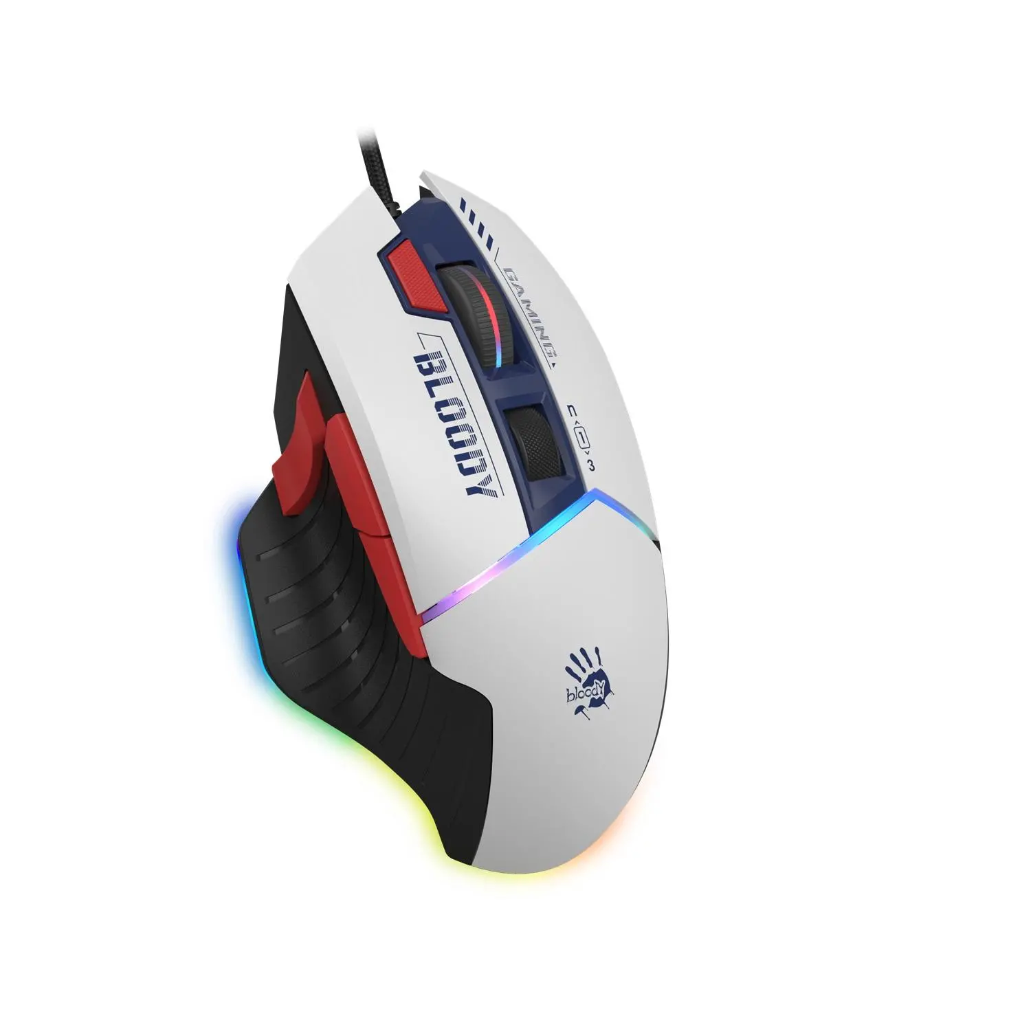 A4tech Bloody W95Max Sports Navy RGB Light Геймърска мишка, 12000cpi - image 1