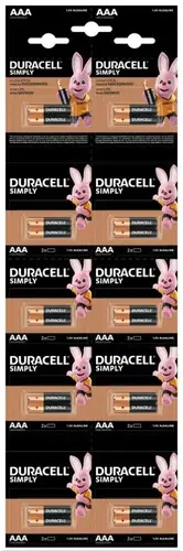 Baterie alcalină DURACELL BASIC LR03 20pk blister /10 * 2/ HBDC 1.5V - 1