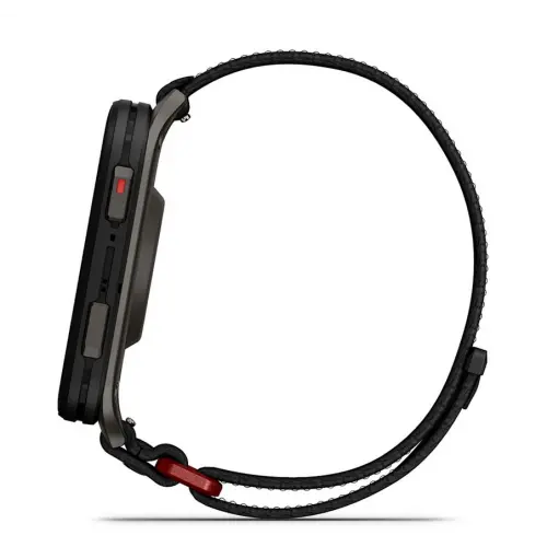 Garmin Venu® X1 - Venu® X1 - Black с Slate титаниев заден капак и Black ComfortFit найлонова каишка 010-02980-02 - image 3
