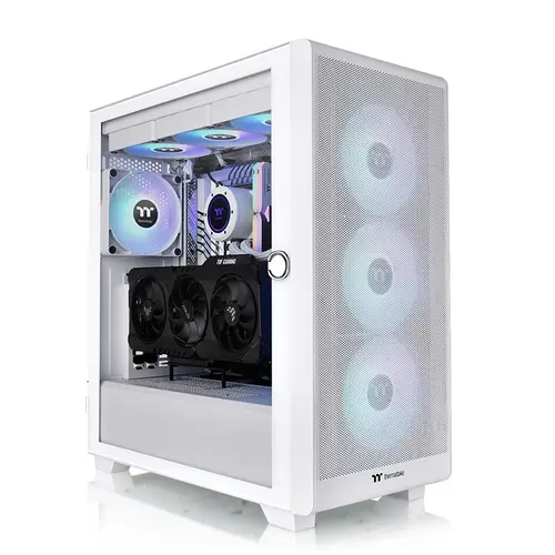 Кутия за компютър, Thermaltake S250 TG ARGB Snow