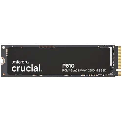 Crucial P510 1TB PCIe Gen5 NVMe 2280 M.2 SSD