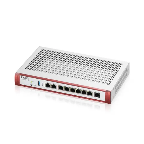 Защитна стена, Zyxel USG FLEX 200 H, User-definable ports with 2*2.5G & 6*1G, 1*USB with 1 YR Gold Security Pack - image 1